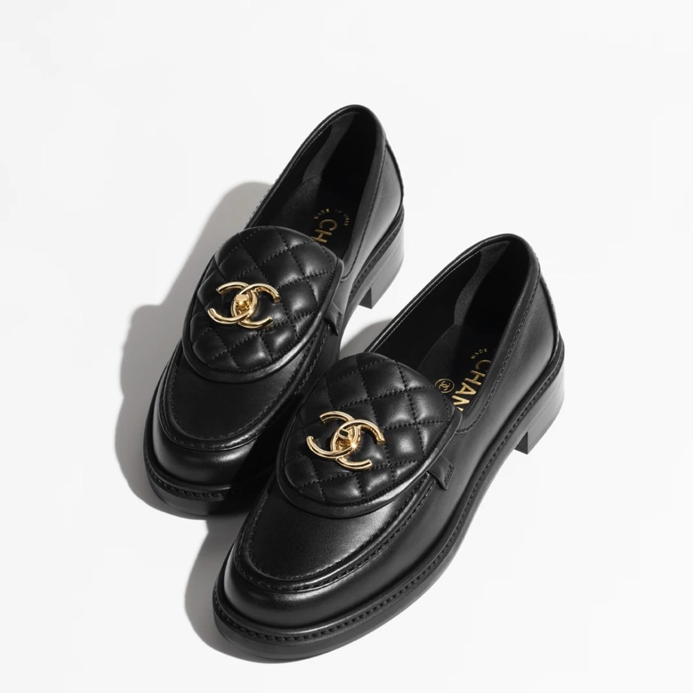 Chanel Lambskin Loafers (Moccasins)